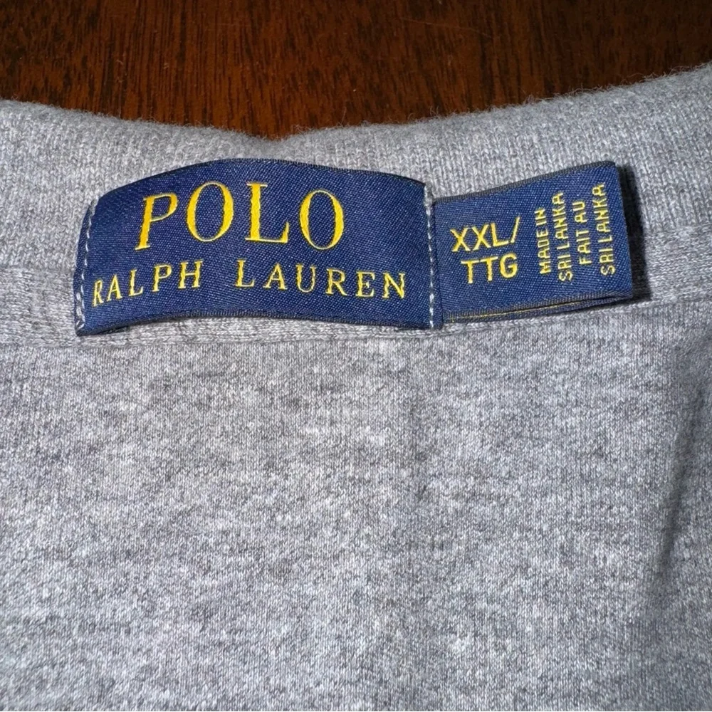 Polo Ralph Lauren Gray Classic Fit Polo Shirt Short Sleeve Size XXL